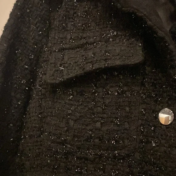 NWOT LAUNDRY BY SHELLI SEGAL WOMEN’S SINGLE-BREASTED SKIRTED TWEED COAT. - Picture 12 of 16